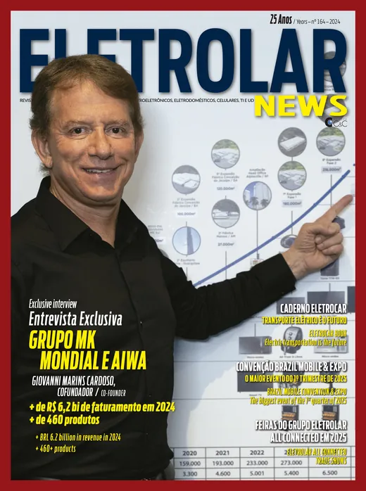 Capa da Revista Eletrolar News, edição 164