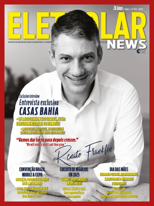 Capa da Revista Eletrolar News, edição 165