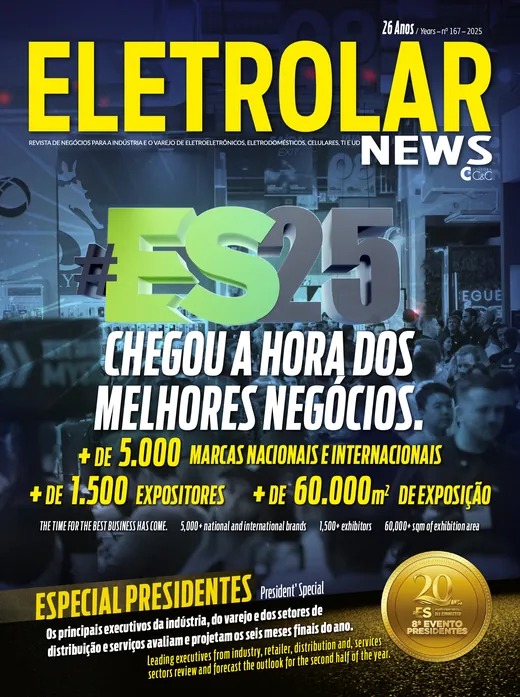Capa da Revista Eletrolar News, edição 167
