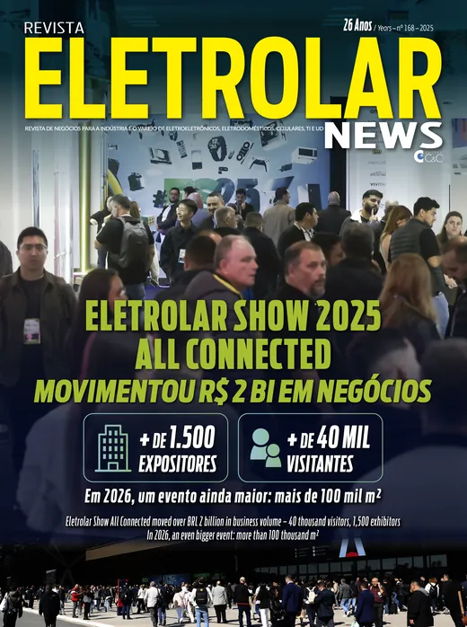 Capa da Revista Eletrolar News, edição 168