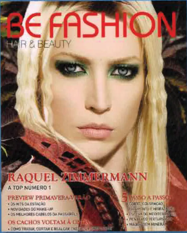 Página da revista Be Fashion Hair & Beauty — imagem 2