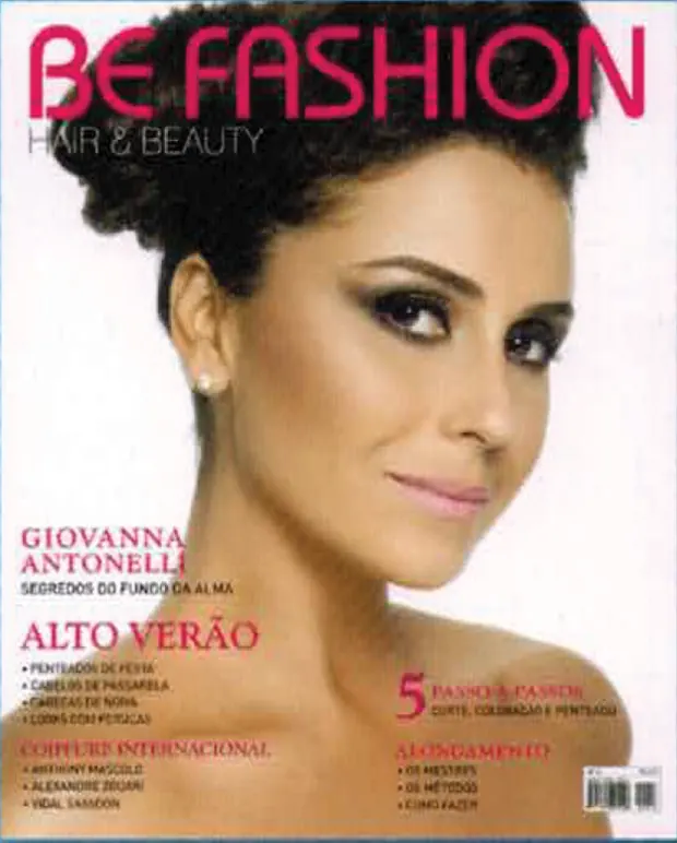 Página da revista Be Fashion Hair & Beauty — imagem 4