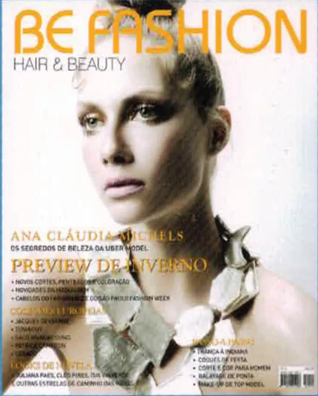 Página da revista Be Fashion Hair & Beauty — imagem 5