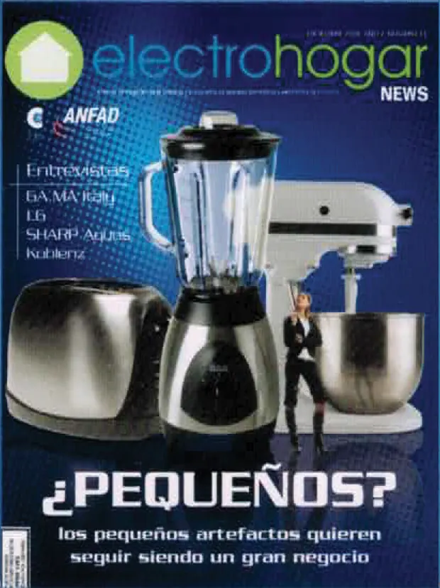 Página da revista Electrohogar News — imagem 2