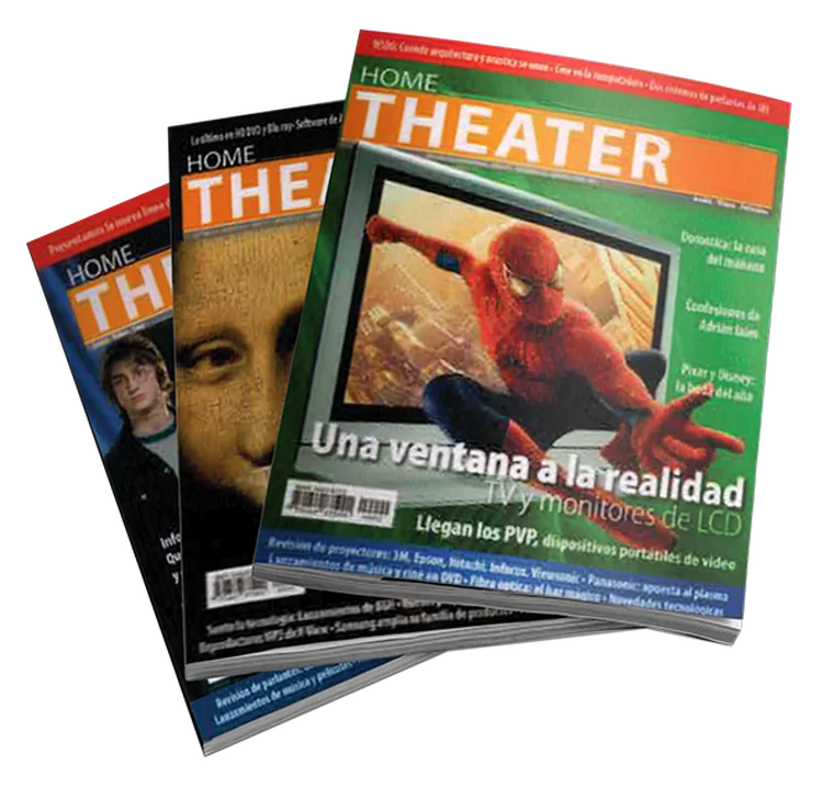 Exemplares da revista Home Theater e High Tech