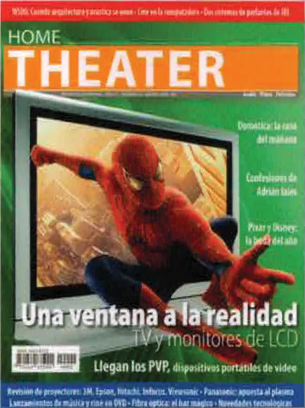 Página da revista Home Theater e High Tech — imagem 1
