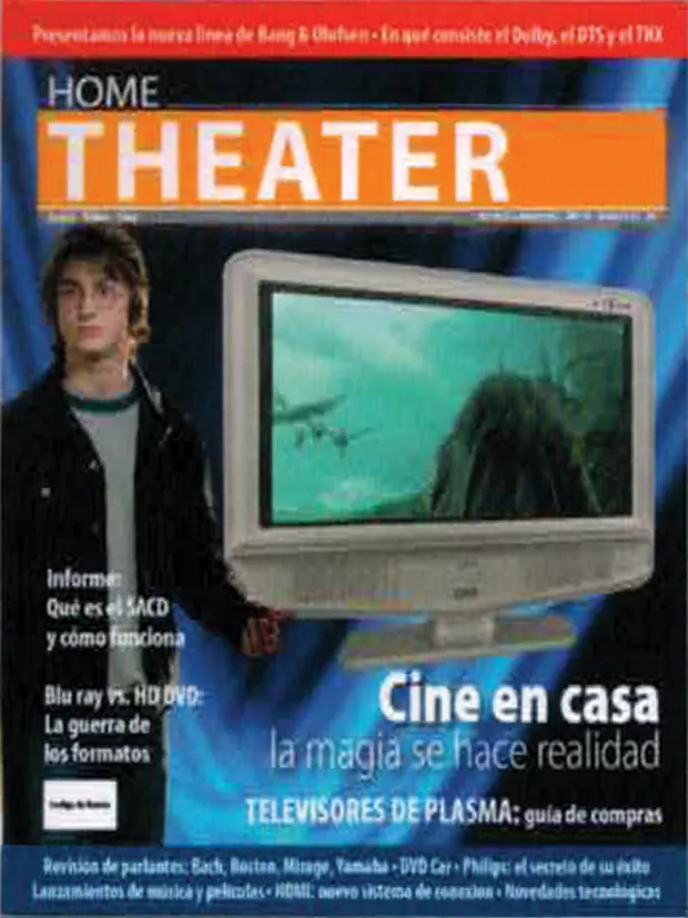 Página da revista Home Theater e High Tech — imagem 3
