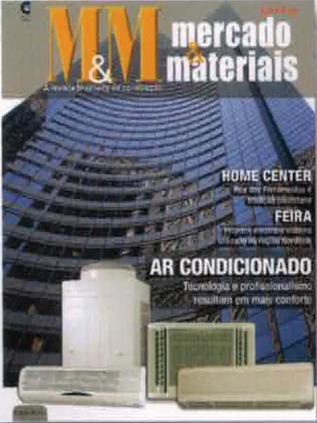 Página da revista Mercado & Materiais — imagem 1