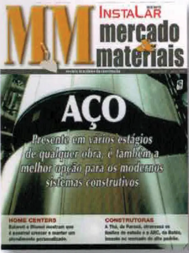Página da revista Mercado & Materiais — imagem 4
