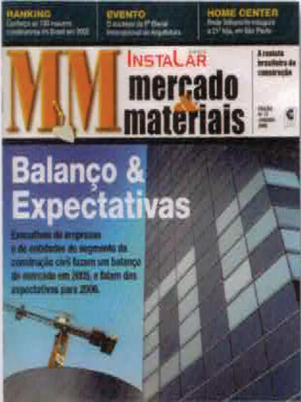 Página da revista Mercado & Materiais — imagem 6