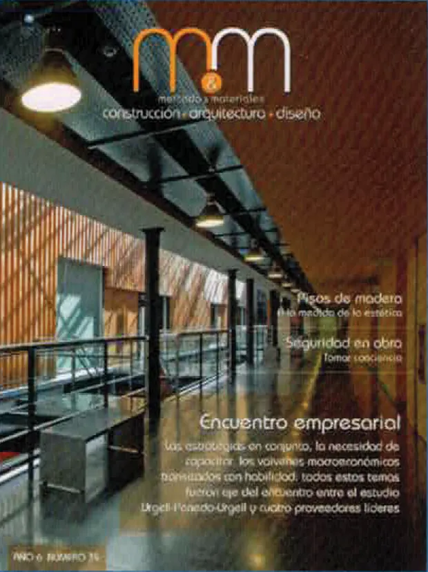 Página da revista Mercado & Materiales — imagem 1
